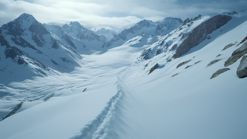 Vallée Blanche – a legendary high‑altitude ski descent in Chamonix