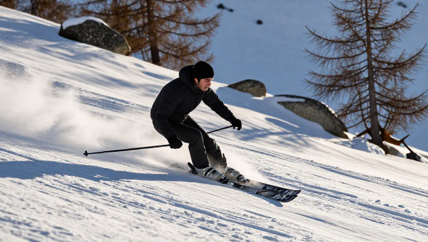 Ski carving technique: Master carved turns in Chamonix valley