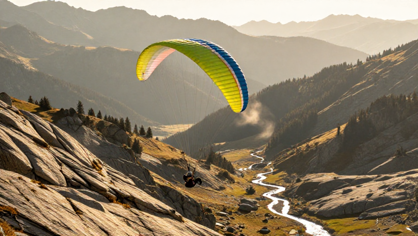 Paragliding le Tour, Chamonix: Soar Over the Alpine Wonderland
